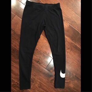 Black Nike Cotton Leggings